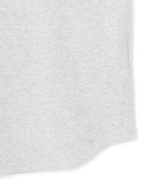 UNFILO 【新色登場】スクエアテレコタンクトップ [NEW]シルバーラメ