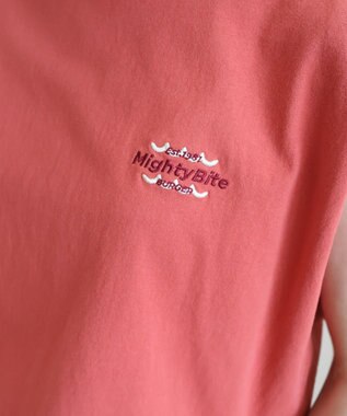 AMERICAN HOLIC ロゴ刺繍ノースリーブプルオーバー Orange