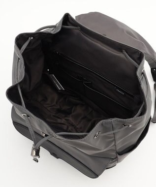 Y'SACCS ミリタリーフラップリュックサック ダークグレー