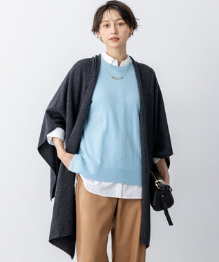 上質✳︎Joseph ジョゼフ　厚手カシミヤショール　ストール　グレー　ふわふわ 上質✳︎Joseph ジョゼフ 厚手カシミヤショール ストール グレー