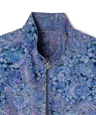 JOSEPH HOMME 【新素材】ドットエアーリバーシブル ブルゾン ライラック系5