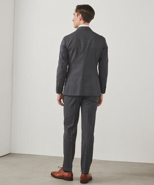 GOTAIRIKU 新色追加/セットアップ対応【ウォッシャブル/シワになりにくい/ストレッチ】ウォッシャブル ウールジャケット(25年モデル) 25年新色/ライトグレー系