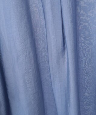 earth music&ecology ワイドシルエットシアーシャツ Blue