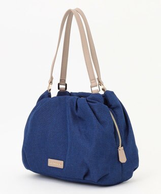 LA BAGAGERIE ナチュラルタックトート ネイビー