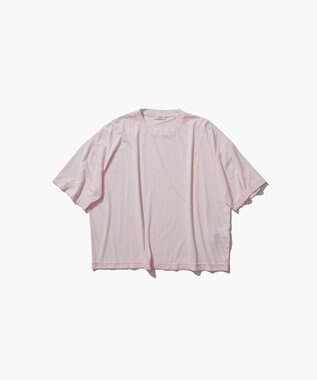 ATON GARMENT DYED 60 FRESCA | ボーイズフィット Tシャツ PINK