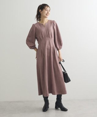 Green Parks ・ＥＬＥＮＣＡＲＥ　ＤＵＥ　スエードポンチタックワンヒ Pink