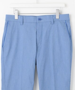 23区GOLF 【MEN】【人気の定番】ハイパワーストレッチ ベーシックパンツ  挿し色で爽やかに サックスブルー系