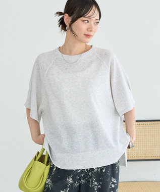 earth music&ecology シアーダンボールプルオーバー