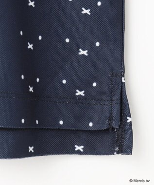 23区GOLF 【WOMEN】【吸水速乾/UVカット】ミッフィーフェイスポロシャツ ネイビー系5