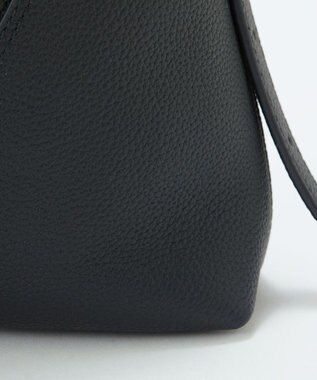 TOPKAPI 【TREASURE TOPKAPI】シュリンクレザー ワンハンドル 2way ショルダー バッグ ブラック