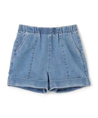 UNFILO 【110-150cm】デニムショートパンツ ミッドブルー