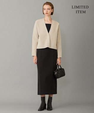 ICB 【WEB限定・洗える】 ヘヴィダンボール スカート ブラック系