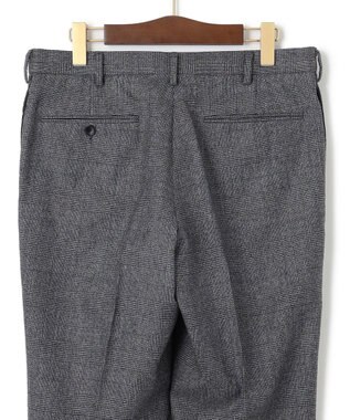 J.PRESS MEN 【ウォッシャブル可】トリートメントウール ストレッチグレナカートチェック スラックス ネイビー系4