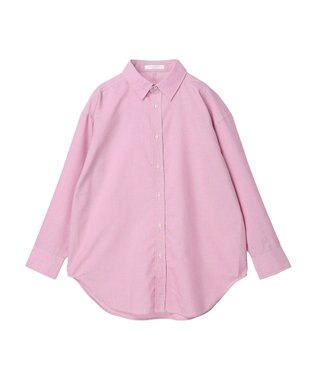 Green Parks オックス先染めシャツ Pink