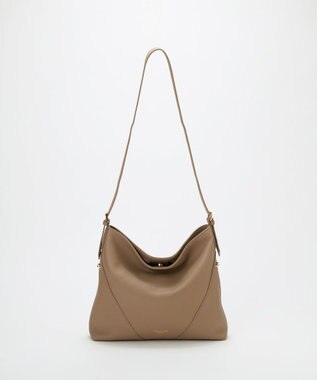 TOPKAPI 【TREASURE TOPKAPI】シュリンクレザー ワンハンドル 2way ショルダー バッグ グレージュ