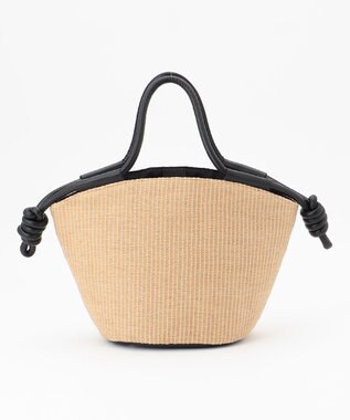 組曲 エンブロイダリーカゴ バッグ ベージュ系