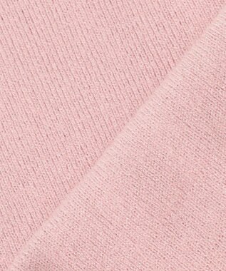 ANY KIDS 肩フリル しあわせタッチニット ピンク
