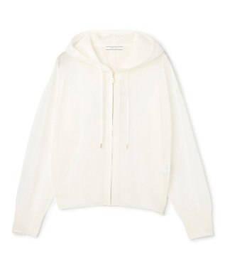 BEIGE， SIDERITE / シアージップフーディーニット Ecru