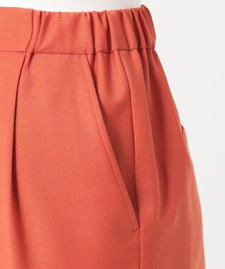 23区 【R(アール)】ウールトロストレッチ パンツ オレンジ系