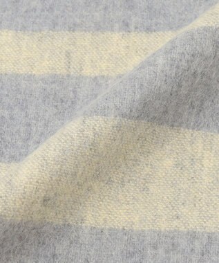 自由区 カシミヤビッグチェック ストール TOPグレー系