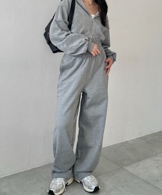 WEGO ショートZIPパーカー グレーその他