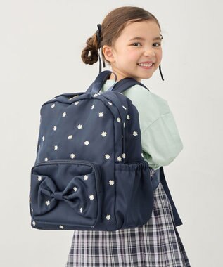 ANY KIDS 【10L容量】総柄刺繍リュック