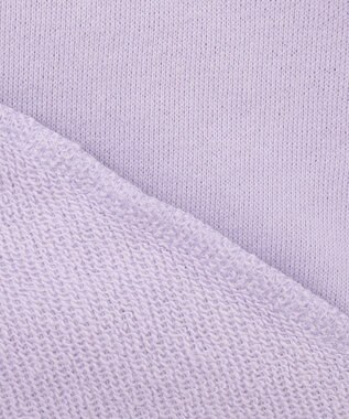 ANY KIDS 裏毛 モシャモシャ ロゴ トレーナー ラベンダー