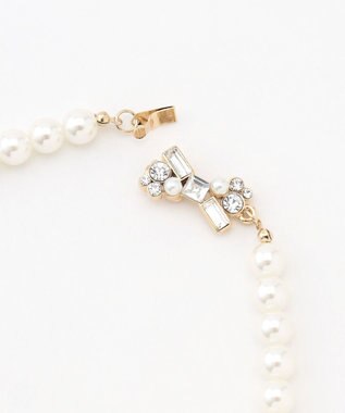 ANY パールネックレス ライトゴールド