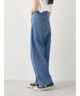 earth music&ecology デニムエッグパンツ Indigo