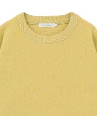 AMERICAN HOLIC 【選べる丈】モールニットプルオーバー Mustard