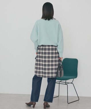 AMERICAN HOLIC 【選べる丈】モールニットプルオーバー Mint