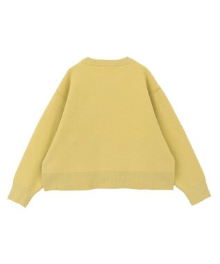 AMERICAN HOLIC 【選べる丈】モールニットプルオーバー Mustard