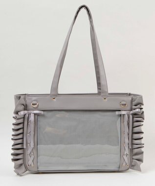 WEGO 【痛バ＆推し活グッズ】きらめきレースアップフリル痛バッグ