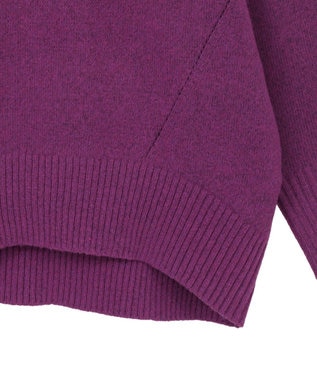 AMERICAN HOLIC モックネックコクーンニットプルオーバー Purple