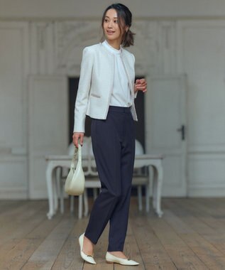 23区 【STORY7月号掲載】YAHKI SOFT W FACE ムーン バッグ ライトイエロー系