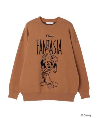 Green Parks ＦＡＮＴＡＳＩＡ／ジャガードニットプルオーバー Brown