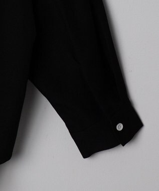 WEGO アムンゼンワンポイントBIGシャツ（LS） ブラック