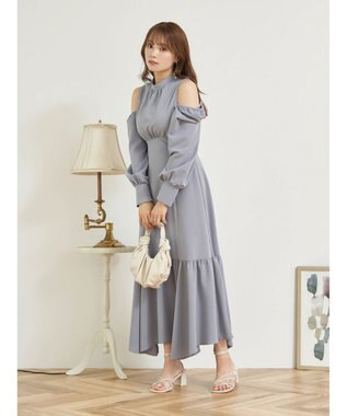 earth music&ecology ２ＷＡＹショルダーワンピース Blue