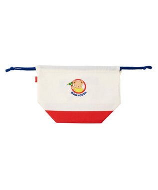 MIKI HOUSE HOT BISCUITS 【ミキハウス】 ミキハウスベア ランチバッグ 赤