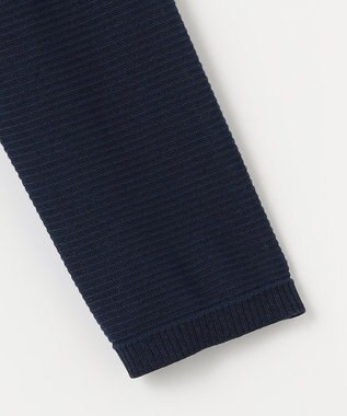 JOSEPH ABBOUD 【軽い/洗える】クールスキンニット カーディガン ネイビー系