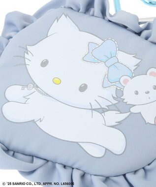 Green Parks チャーミーキティ／フリルポーチ Light Blue