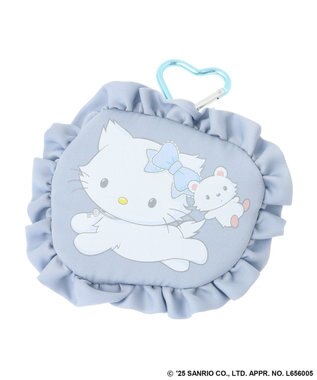 Green Parks チャーミーキティ／フリルポーチ Light Blue