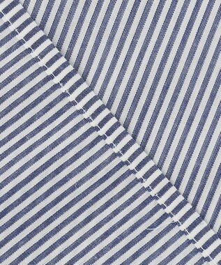 ANY SIS S 【洗える】フェイクパールストライプ ブラウス ネイビーストライプ