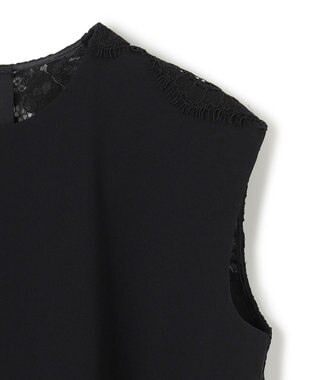 BEIGE， KALMIA / バックファスナーレースドレス Black