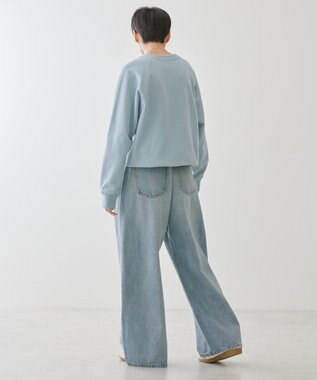 AMERICAN HOLIC タックワイドデニム Light Indigo