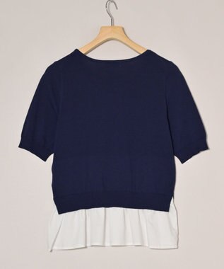 ONWARD Reuse Park 【any SiS】ニット春夏 ネイビー