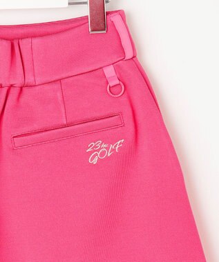 23区GOLF 【WOMEN】【ストレッチ】トリコットジャージ  フレアスカート ピンク系