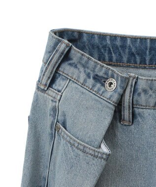 AMERICAN HOLIC タックワイドデニム Light Indigo