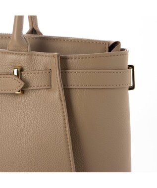 UNBILLION 【テレビ ドラマ着用アイテム】ペルケ perche / WEB限定牛革ソフトA4ベルトトート オーク