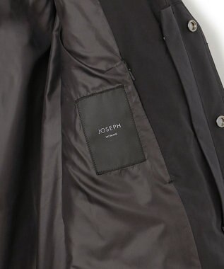 JOSEPH HOMME パウダーピーチクロス　 3WAYフードコート ブラック系
